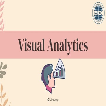 What is Visual Analytics | IABAC Certification