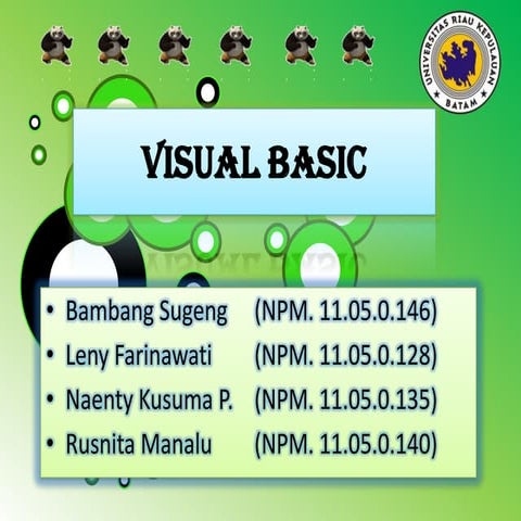 Visual basic