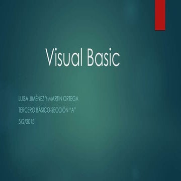 Visual basic