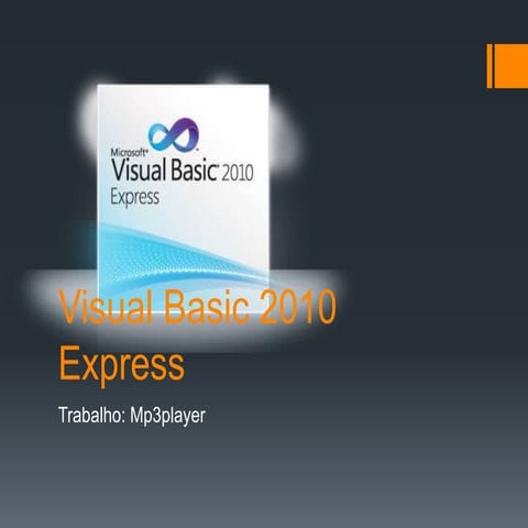 Visual basic 2010 express MP3 player | PPT