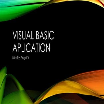 Controles y datos de visual basic | PPTX