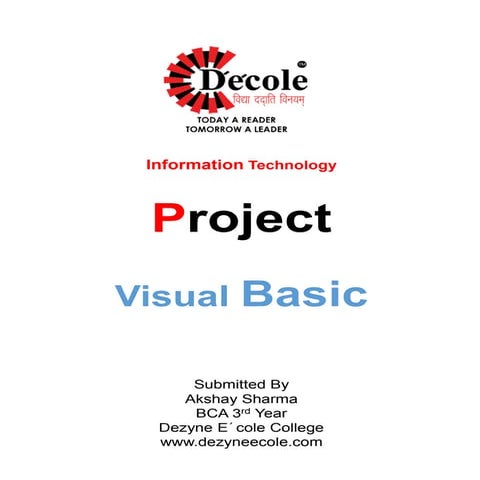 Akshay Sharma , BCA Third Year