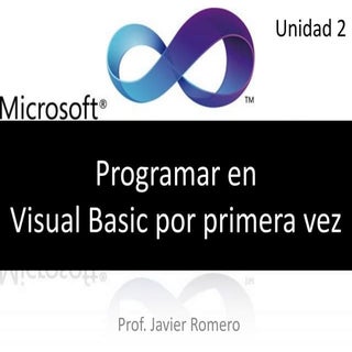 Visual basic por primera vez