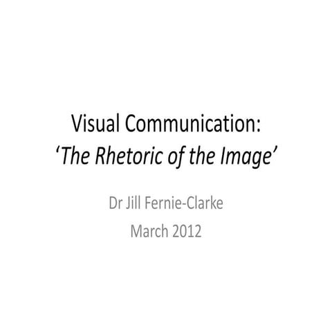 Visual Rhetoric | PPTX