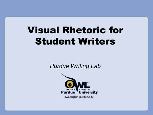 Visual Communication—OWL