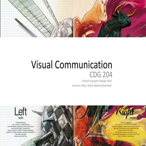 Visual communication tutorial 1