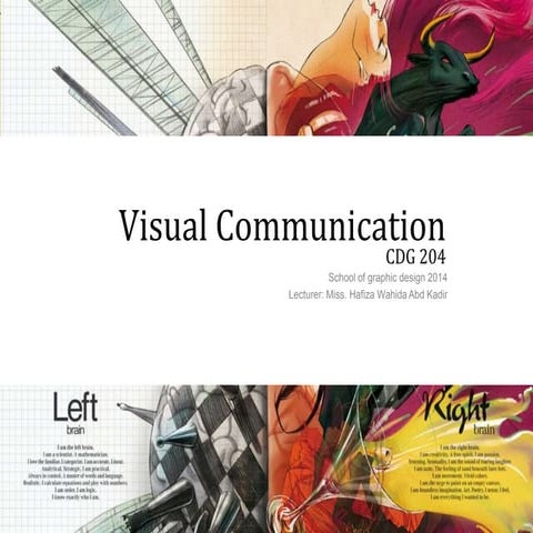 Visual communication tutorial 2