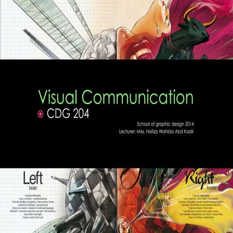 Visual communication tutorial 5