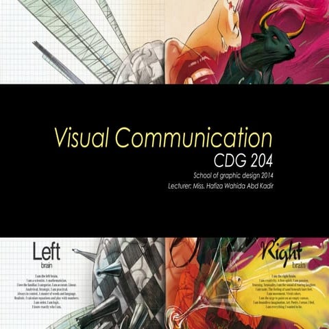 Visual communication tutorial 6