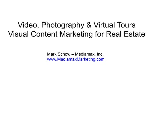 Visual Content Marketing