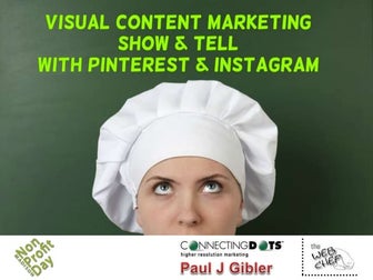 Visual content marketing   show and tell with instagram and pinterest