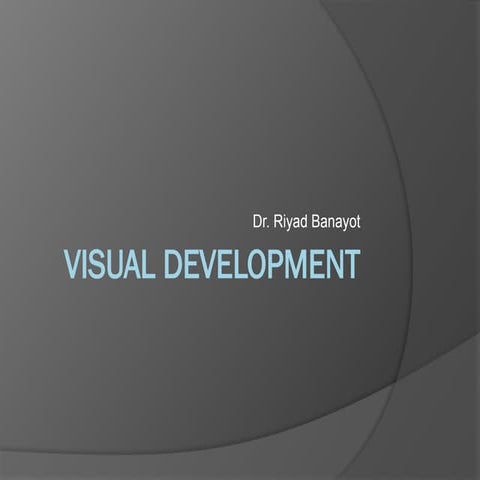 Visual development basics | PPTX