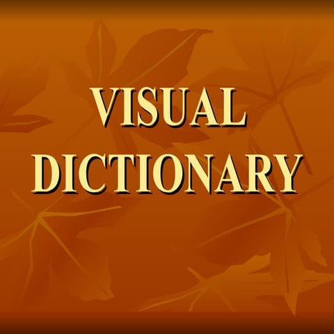 Visual Dictionary | PPT