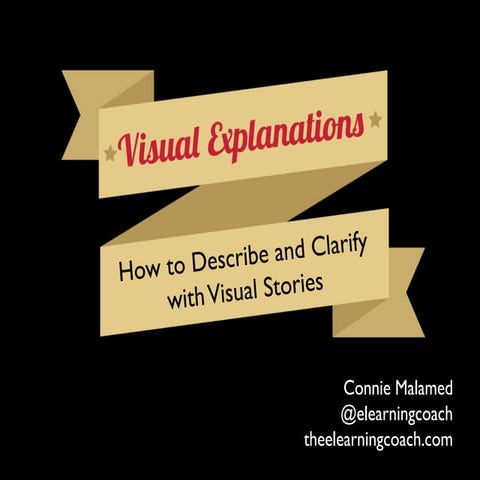Visual Explanations for Storytelling