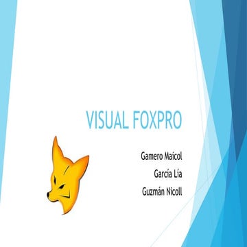 Visual foxpro | PPTX