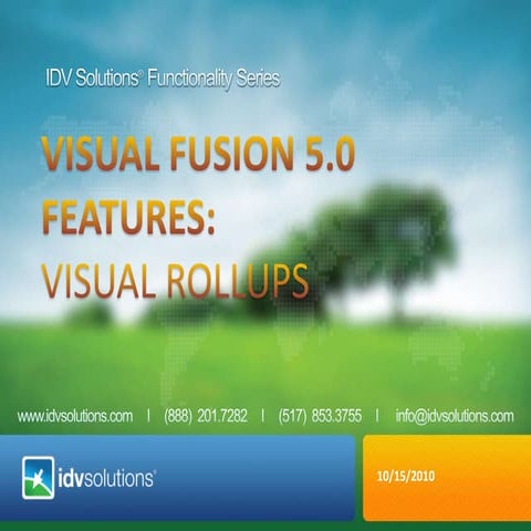 Visual fusion 5_visual_rollups