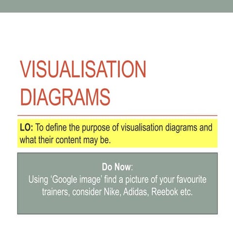 Visualisation Diagrams