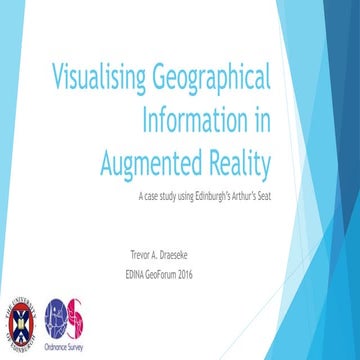 Visualising geographical information in augmented reality - Geoforum 2016 - T...