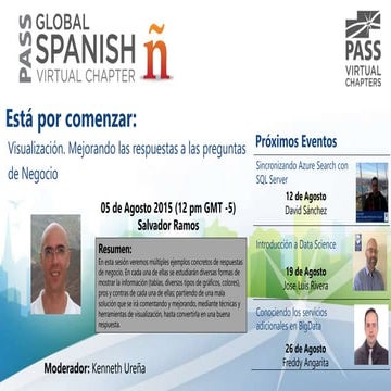 Visualización. mejorando las respuestas a las preguntas de negocio