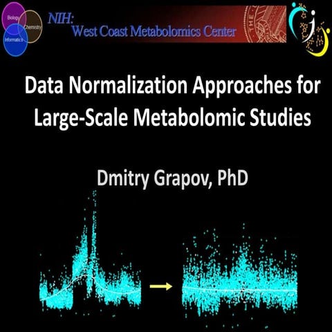 Normalization of Large-Scale Metabolomic Studies 2014