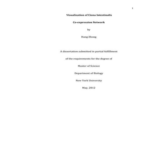 Visualization hang zhong