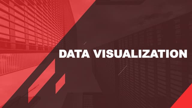 Visualization ppt