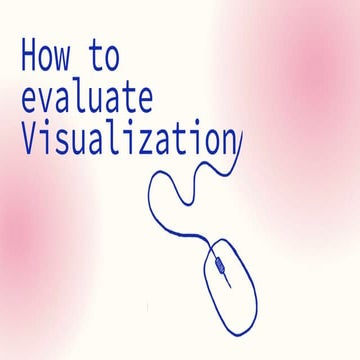 Visualization as a presentation of synthesis reading