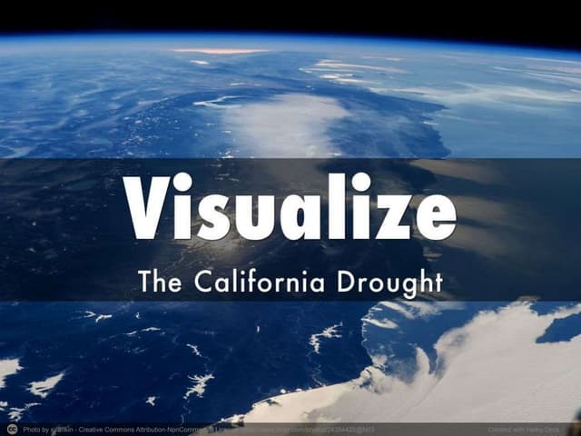 Visualize The California Drought