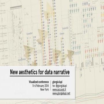 NEW AESTHETICS FOR DATA NARRATIVES | PDF
