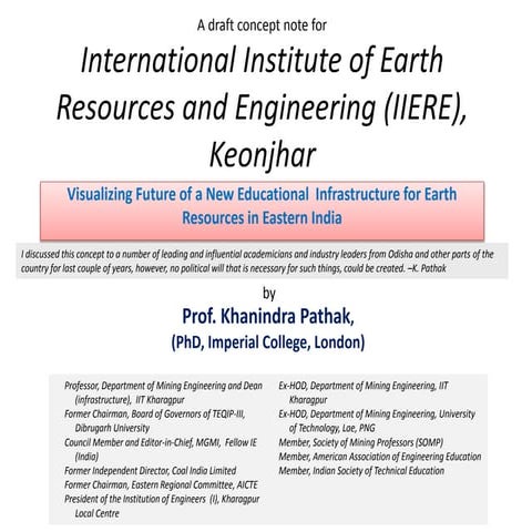 Visualizing future of a new educational  infrastructure for earth resources i...