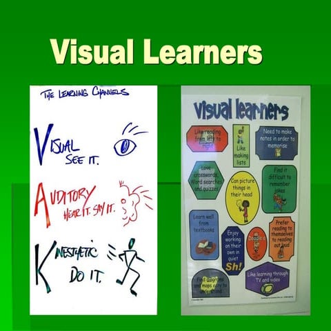Visual learning