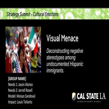 Immigration & Stereotypes | PPT