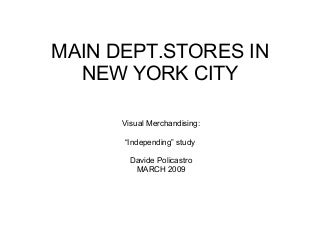 Visual Merchandiser In Nyc