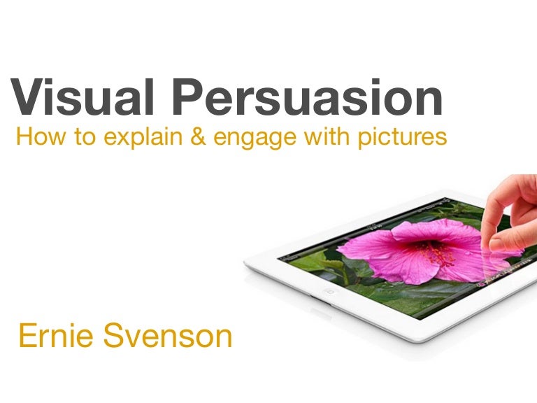 Visual persuasion