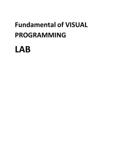 Hec registration form VISUAL C# PROGRAMMING | PDF