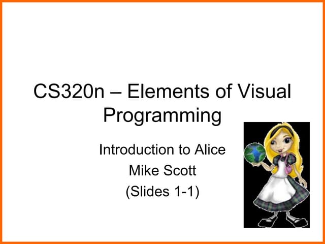 Visual programming