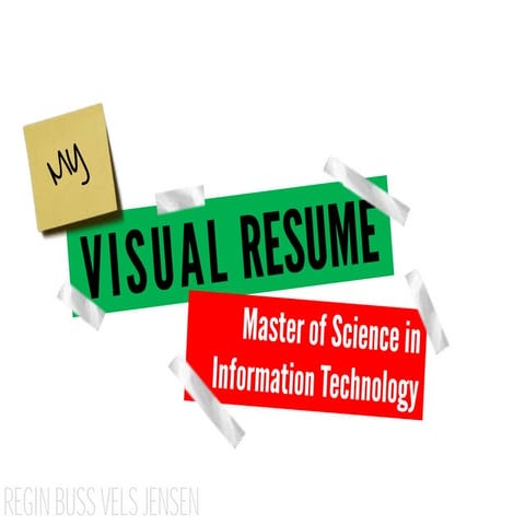 Visual resume