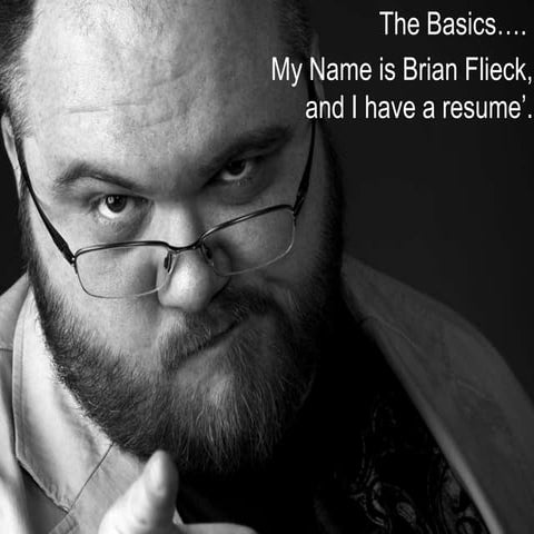 Brian Flieck's Visual Resume