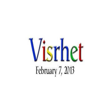 Visual Rhetoric, February 7, 2013