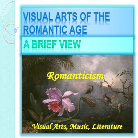 Visual romantic art