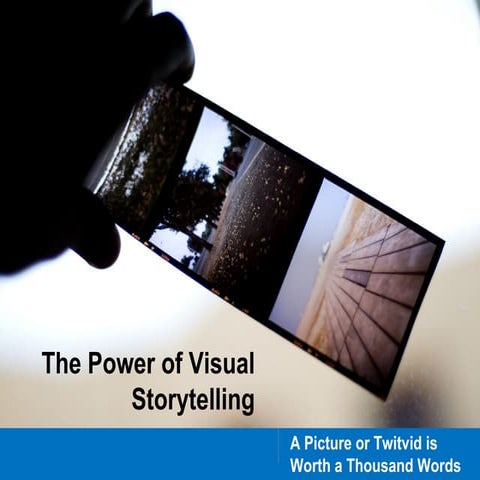 Power of Visual Storytelling: A Picture or Twitvid is Worth a Thousand Words