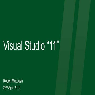 Visual studio 2012 Preview