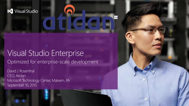 Visual Studio Enterprise 2015 Overview   atidan