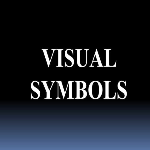 Visual symbols