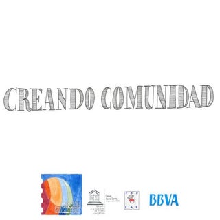 Visual thinking CREANDO COMUNIDAD, ...
