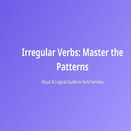 Visual_Verb_Patterns_Full.pdfhjbadshjsbhjdhhbhg | PDF