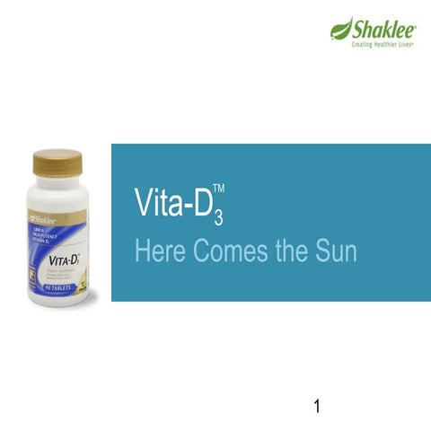 Vita D3 Ppt