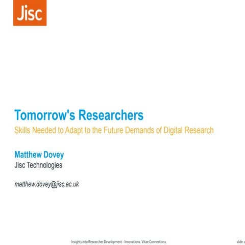 Vitae tomorrows-researchers
