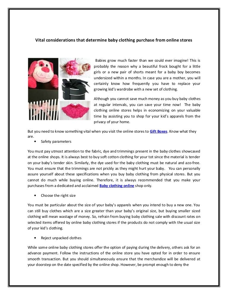 baby clothes online delivery