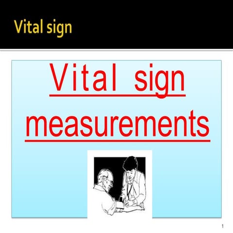 Vital sign